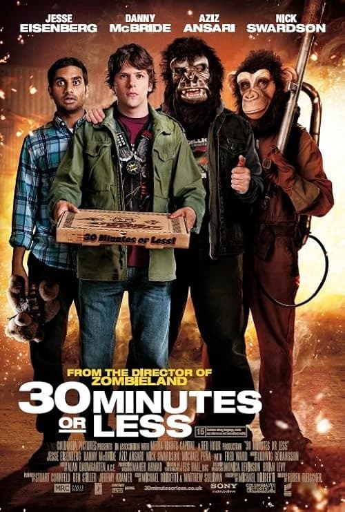 30 Minutes or Less film posteri