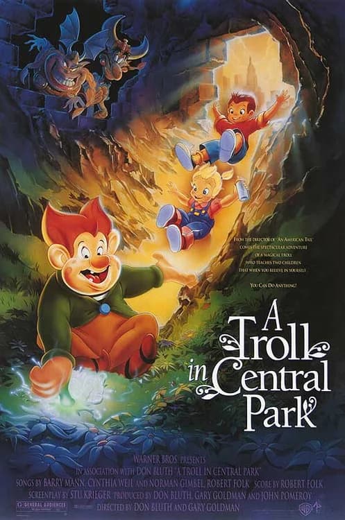 A Troll in Central Park film posteri