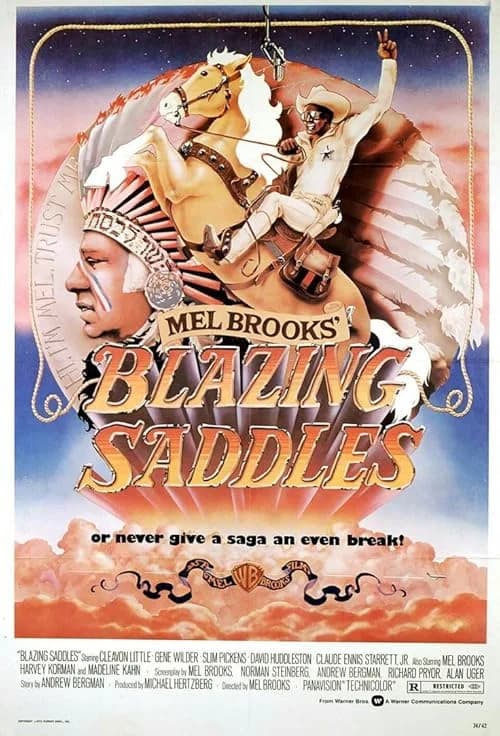 Blazing Saddles film posteri
