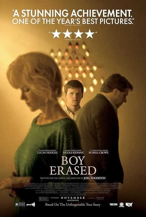 Boy Erased film posteri