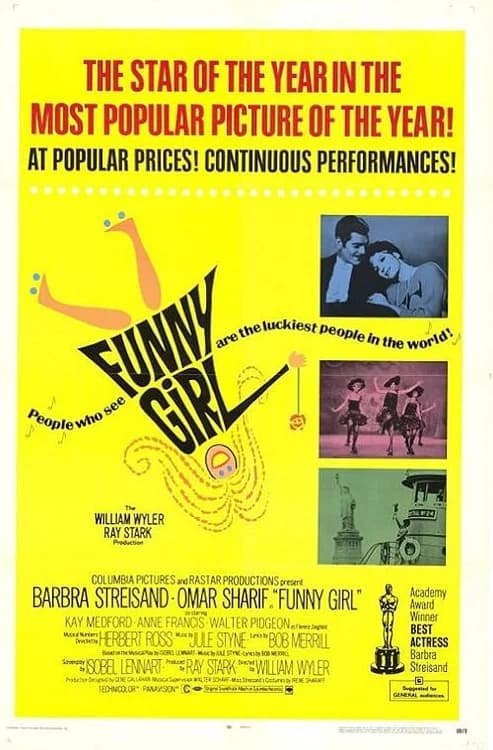 Funny Girl film posteri