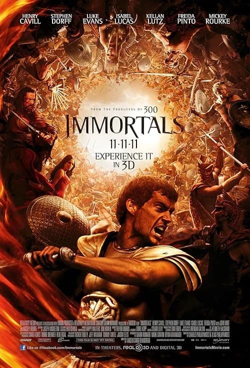 Immortals film posteri