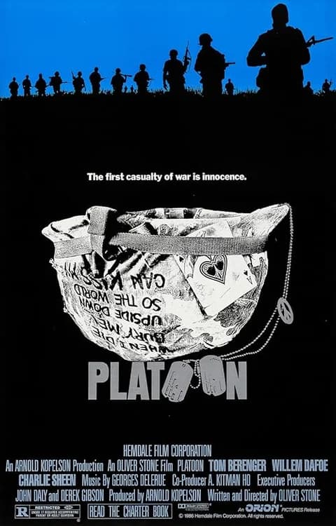 Platoon film posteri