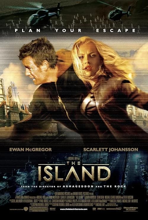 The Island film posteri