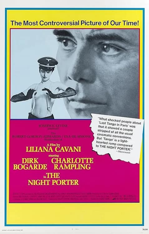 The Night Porter film posteri