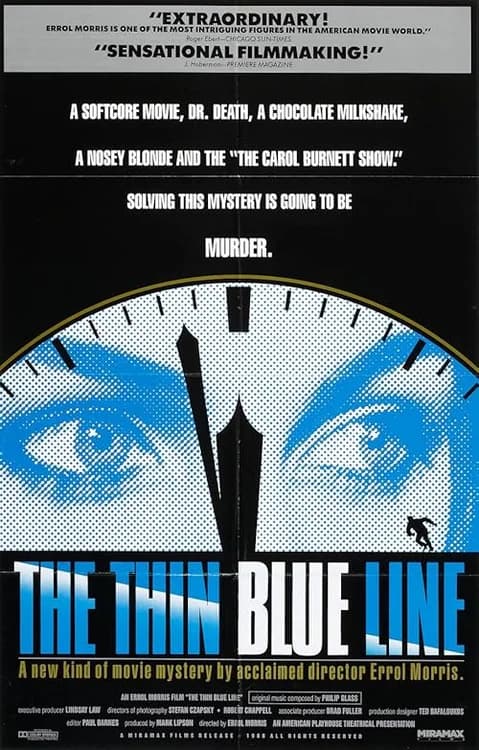 The Thin Blue Line film posteri